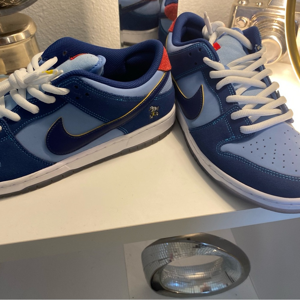 COPY - Nike Blue and Red Athletic Shoes